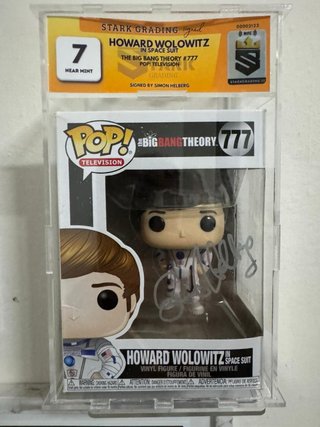 Funko pop Howard Wolowitz TBBT Autografato