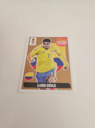Panini Extra Sticker Luis Díaz Bronce