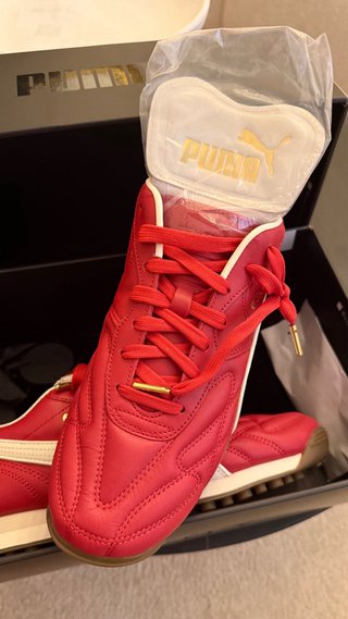 Zapatillas Puma Fenty Rojo Dorado