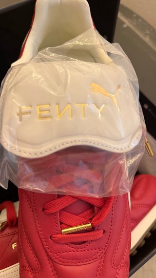 Zapatillas Puma Fenty Rojo Dorado