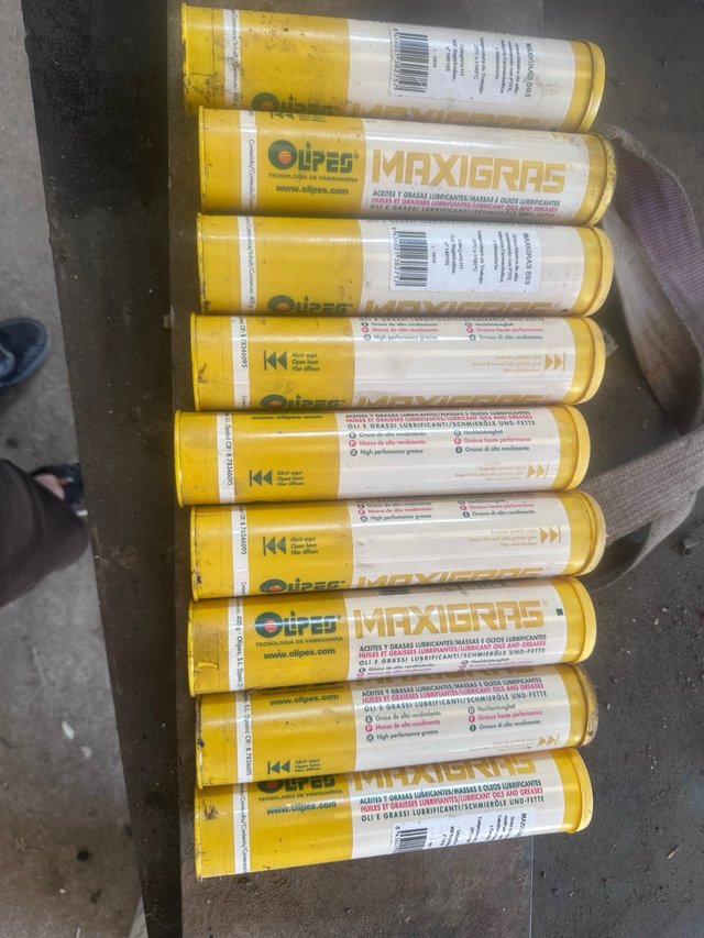 Tubos de Grasa Alimentaria OLIPES MAXIGRAS