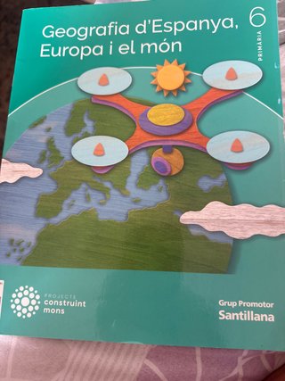 Libro geografía d espanya europa u el mon