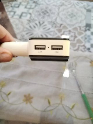 Lote 4 cargadores USB coche