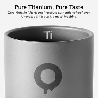 OutIn Tazza titanio 220ml doppia parete