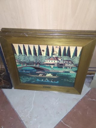 Cuadro antiguo CH Wysocki