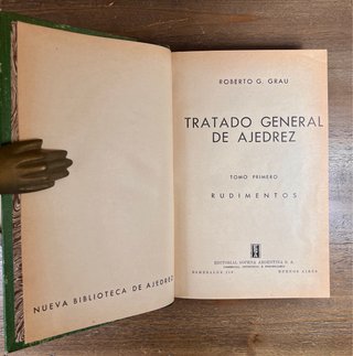 Tratado general de ajedrez Grau 4 tomos años 50-60