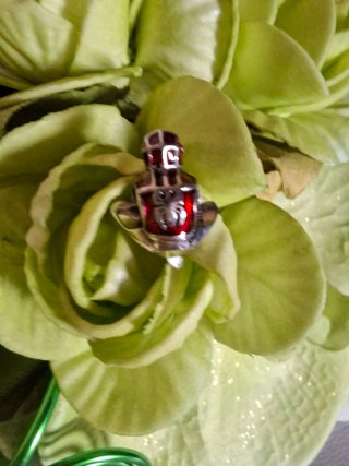 Charm Spiderman Pandora Rosso Argento