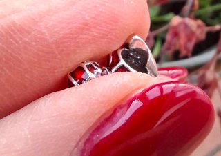 Charm Spiderman Pandora Rosso Argento