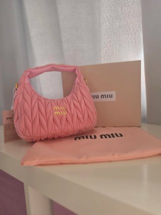 Bolso Miu Miu Rosa Terciopelo