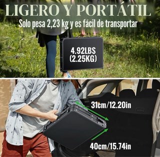 Mesa Plegable Camping  Aluminio
