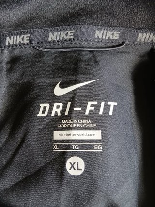 Felpa Nike Dri-Fit Nera Taglia XL