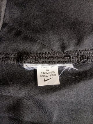 Felpa Nike Dri-Fit Nera Taglia XL