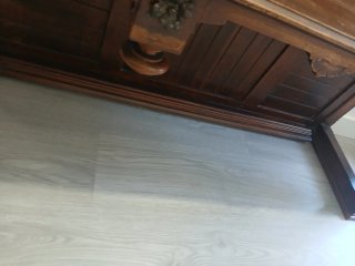 Escaño antiguo madera para restaurar
