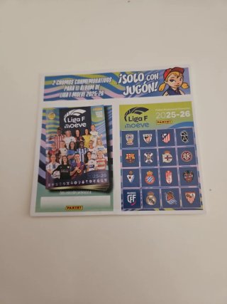 Cromos Conmemorativos Liga F 2025-26