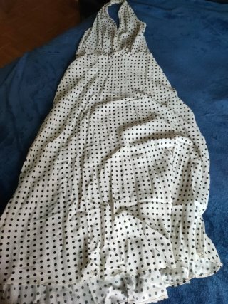 Vestido lunares Zara