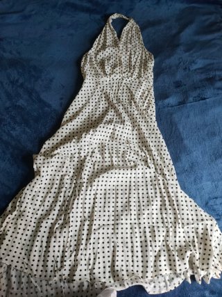 Vestido lunares Zara