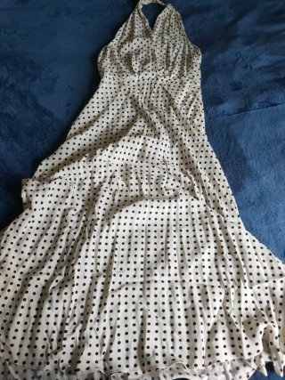 Vestido lunares Zara