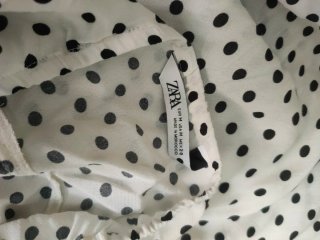Vestido lunares Zara