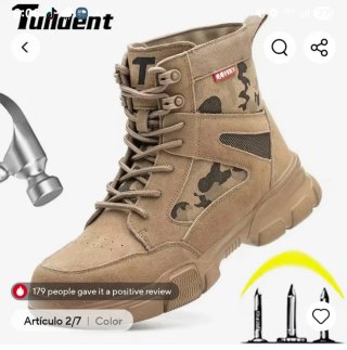 BOTAS DE SEGURIDAD TACTICAS
