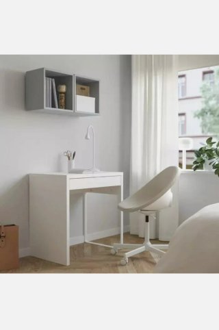 Escritorio Ikea blanco con cajón