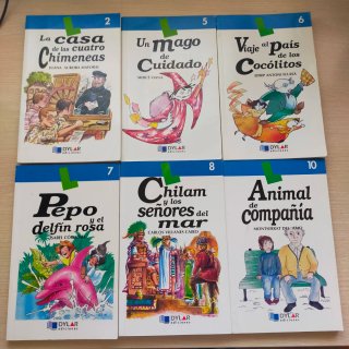 Lote 6 libros Dylar Ediciones