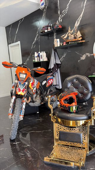 KTM Moto 250CC Enduro/Motocross Naranja/Roja