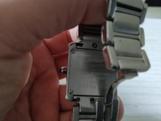 Reloj Cartier Tank Mujer Plata y Blanco