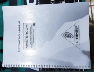 Behringer Mastercom Compresor Limitador