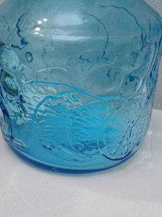 Coppia Caraffe Vintage Vetro Made in Italy