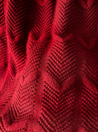 Jersey burdeos con textura