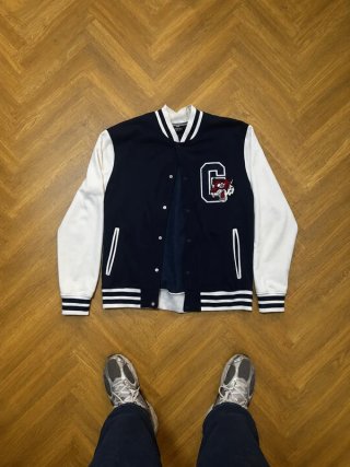 Chaqueta Bomber College Azul Marino Talla L