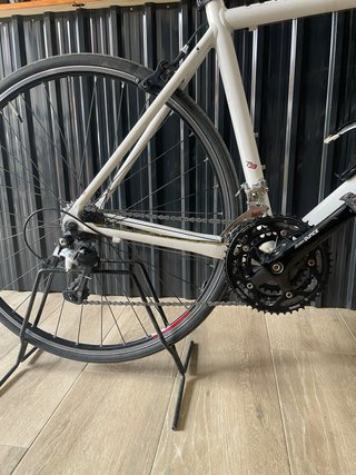 Bicicleta Btwin Blanca de carretera