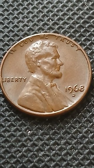 Moneda 1968 Lincoln Penny D