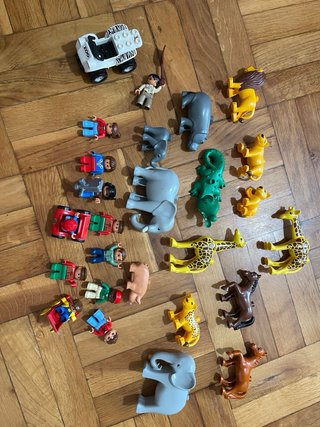Lote LEGO Duplo Zoo con animales