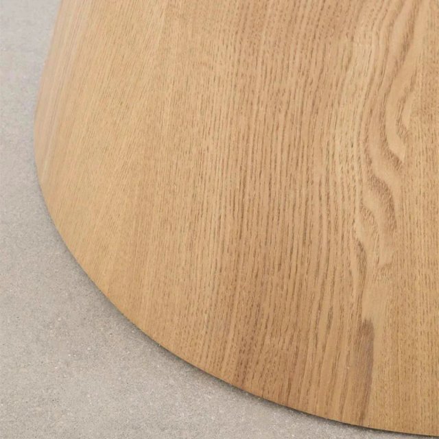 MESA DE COMEDOR REDONDA ROBLE Ø120 Cm ELENA