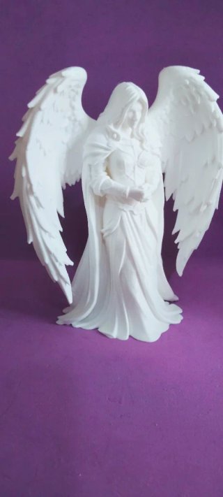 Figura Ángel de la Guarda Blanco