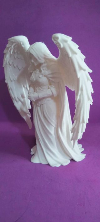 Figura Ángel de la Guarda Blanco
