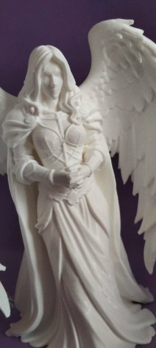 Figura Ángel de la Guarda Blanco
