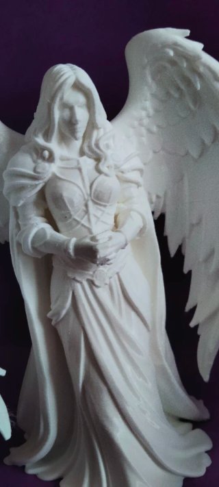 Figura Ángel de la Guarda Blanco