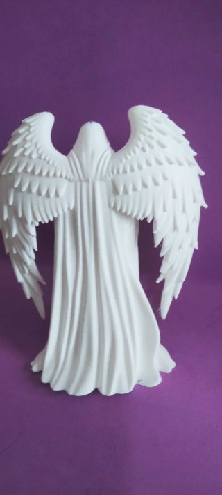 Figura Ángel de la Guarda Blanco