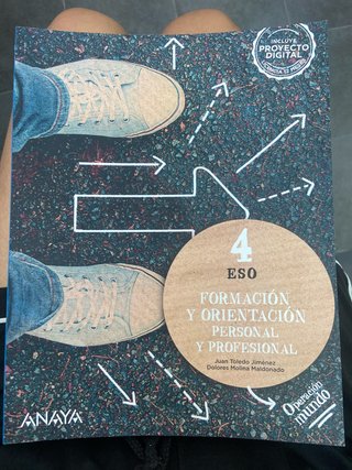 Formación Orientación personal profesional 4 anaya