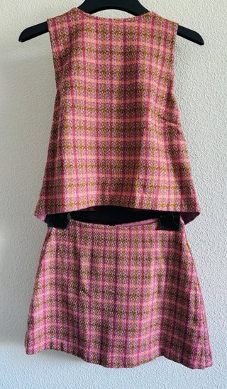 Conjunto cuadros rosa