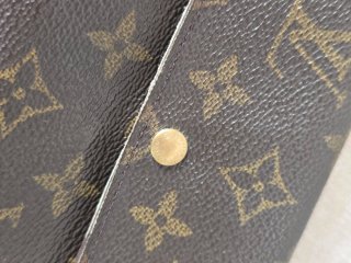 Bolso Louis Vuitton Marrón Cadena Dorada