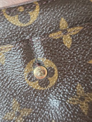 Bolso Louis Vuitton Marrón Cadena Dorada