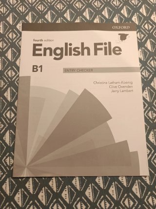 Libro de inglés English File B1 4th edition