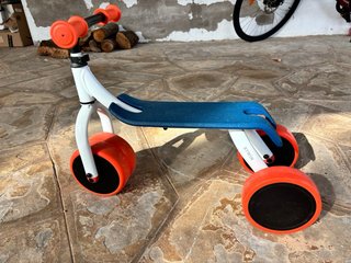 Bici de aprendizaje 3 ruedas naranja