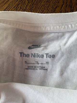 Camiseta Nike Blanca Talla XL