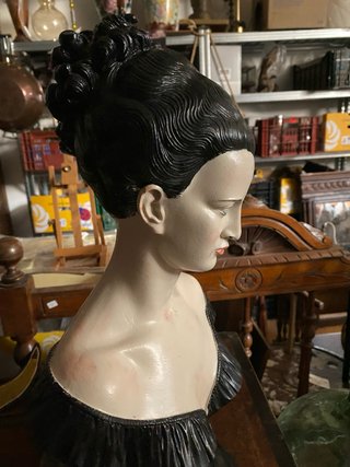 Busto antiguo artistico(academia) hieso47x27x17