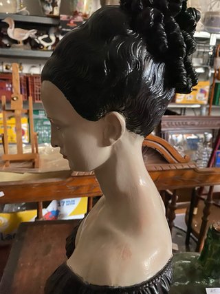 Busto antiguo artistico(academia) hieso47x27x17