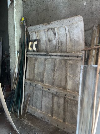 Trillos antiguos de madera